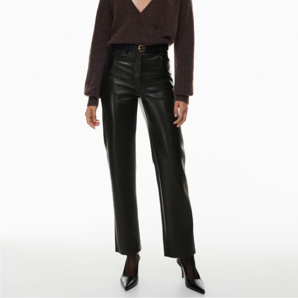 NWT Aritzia Wilfred The Melina Pant in Black, size 2